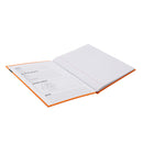 Cuaderno cosido tapa dura 100 hojas naranja Classroom