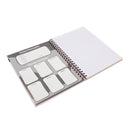 Cuaderno resorte tapa dura 100 hojas pastel pink Classroom