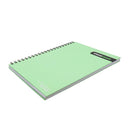 Cuaderno resorte tapa dura 100 hojas pastel mint Classroom