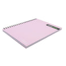 Cuaderno resorte tapa dura 100 hojas pastel lila Classroom