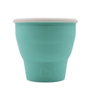 Recipiente silicon rosado con tapa Munchkin