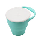 Recipiente silicon rosado con tapa Munchkin