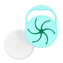 Recipiente silicon rosado con tapa Munchkin