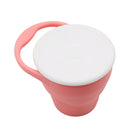 Recipiente silicon celeste con tapa Munchkin