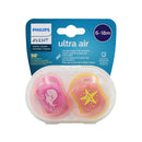 Set de chupeta ultra air nocturnas niño 6-18m Avent