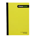 Cuaderno cosido tapa flexible 100 hojas amarillo Classroom