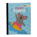 Cuaderno cosido tapa flexible 100 hojas Disfrutar el verano Classroom