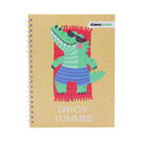 Cuaderno resortes 100 hojas rayadas Hello summer Classroom