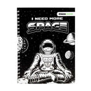 Cuaderno resortes 100 hojas rayadas I need more space Classroom