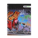 Cuaderno resortes 100 hojas rayadas Bicicleta Classroom