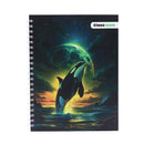 Cuaderno resortes 100 hojas rayadas Ballena Classroom