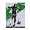 Cuaderno resortes 100 hojas rayadas Futbol Classroom