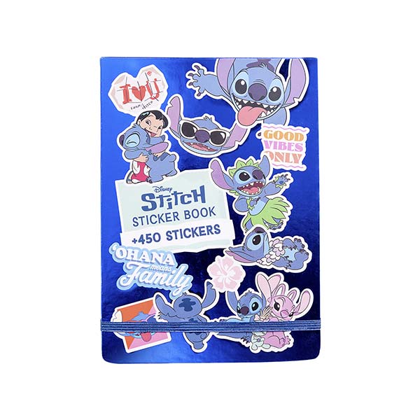 Libro de stickers stitch