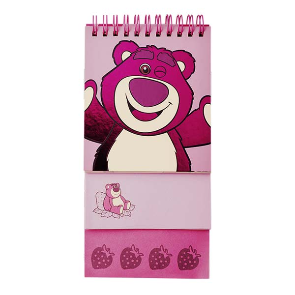 Libreta con capas 10x20 cm lotso