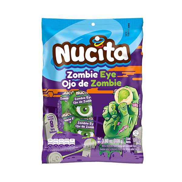 Bombones de chocolate Ojo zombie 108g