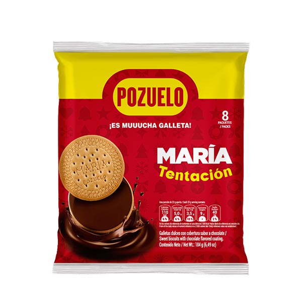 Galleta Maria Tentación 8 und 184g