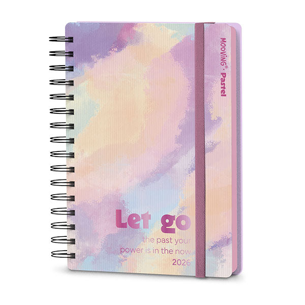 Agenda 2026 diaria 15x21 pastel