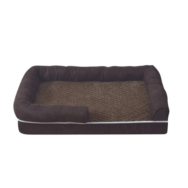 Sofá cama deluxe café 78x52x18cm