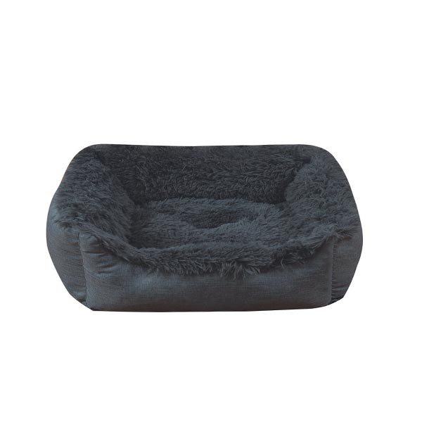 Cama ultra soft gris 52x42x16cm