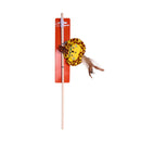 Juguete cañita leopardo con catnip