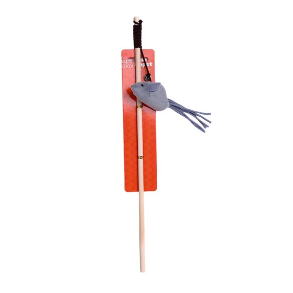 Juguete cañita ratón