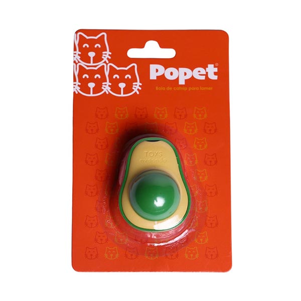 Juguete bola de catnip para lamer