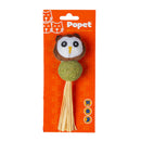 Juguete búho con catnip & fibra vegetal