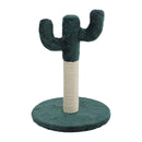 Poste rascador en forma de cactus