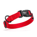 Collar de nylon  11-16 rojo s