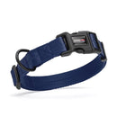 Collar de nylon  13-20 azul m