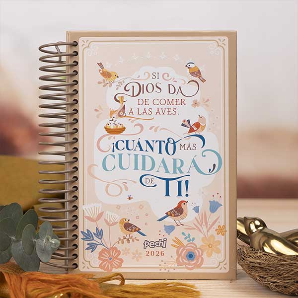 Agenda pechi 2026 espiral dios cuida