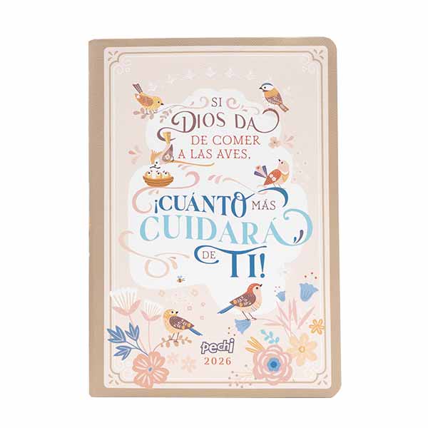 Agenda pechi 2026 flexibound dios cuida