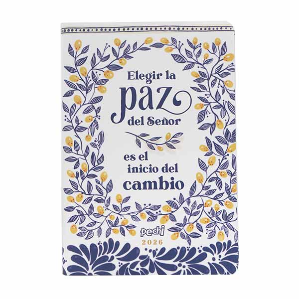 Agenda pechi 2026 flexibound paz del señor