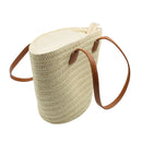 Bolso de playa de yute beige