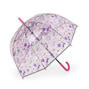 paraguas transparente funny