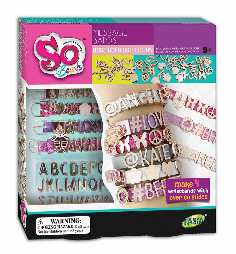 Set de bisutería brazaletes con mensajes