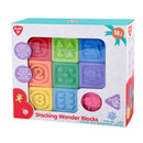 Juguete interactivo maravillosos bloques apilables
