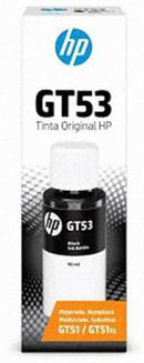 Botella de tinta negra GT53 HP