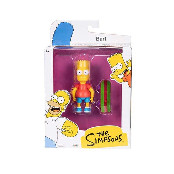 Figura 5" articulada con accesorio surt The Simpsons