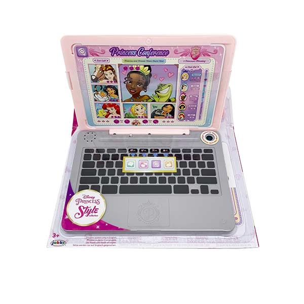 Laptop con frases y sonido Disney princesa