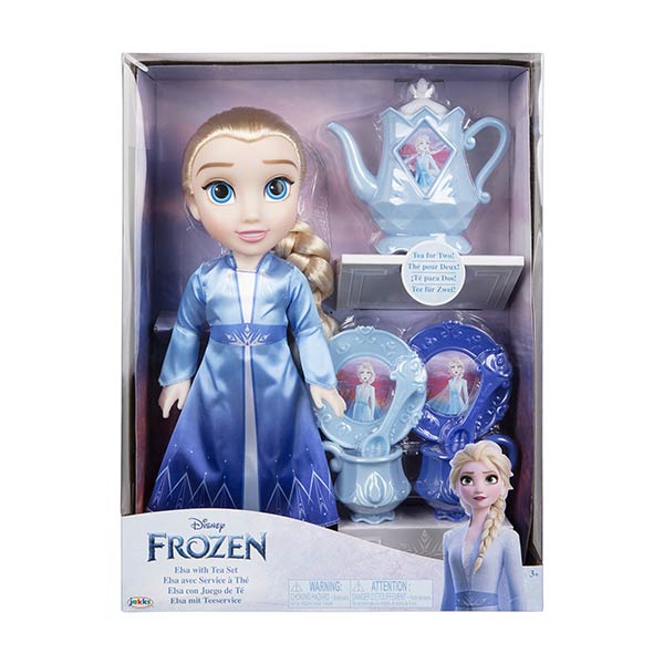 Muneca Elsa con juego de te Tiendas Universal 192995218383