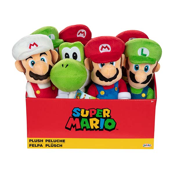 Peluche super mario 9" surt