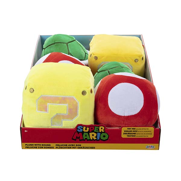 Peluche con sonido surt Super Mario