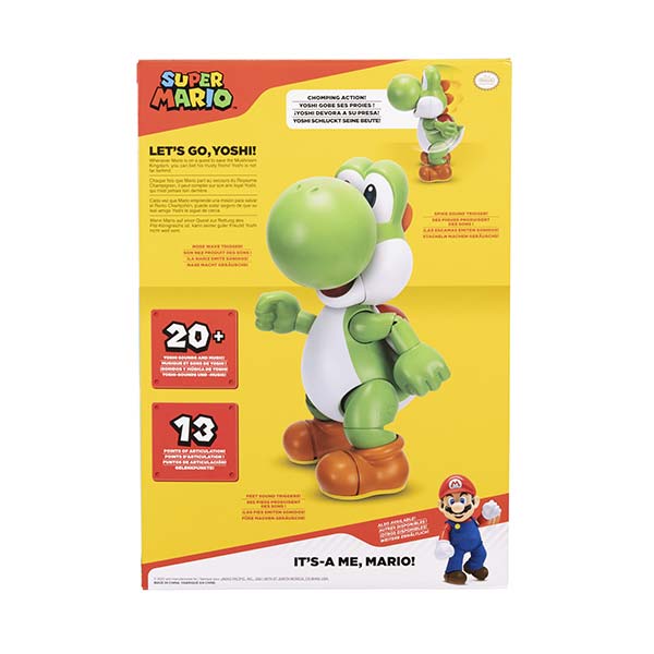 Figura 12" interactiva ¿Let's Go, Yoshi!