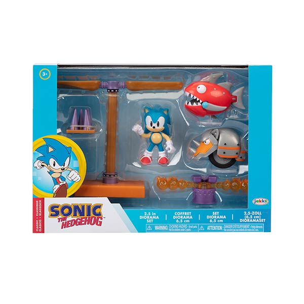 Set dioramabatería de vuelo sonic