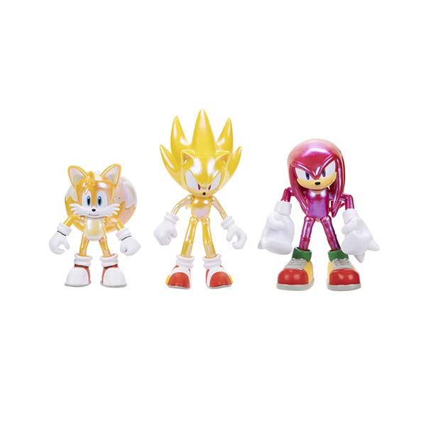 Figura 4" 3pack equipo Sonic