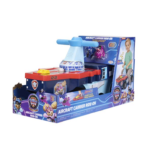 Montable infantil portaaviones Paw Patrol movie