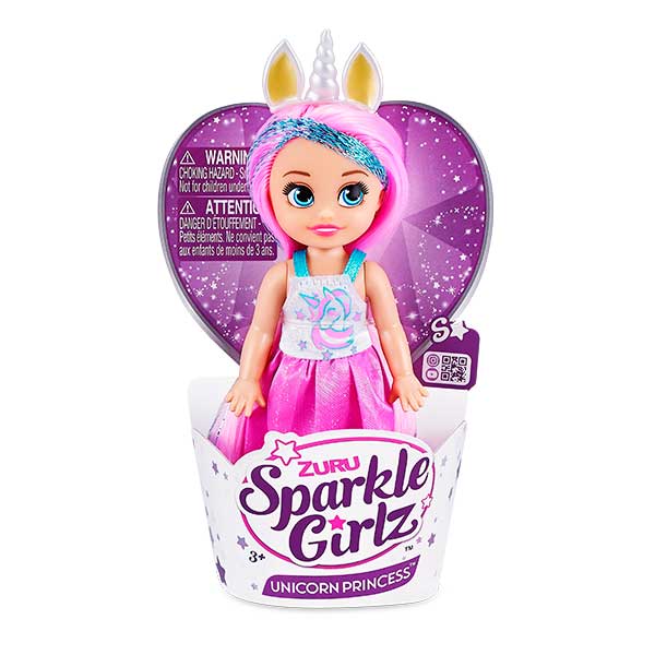 Muñeca princesa cupcake unicornio Sparkle Girlz