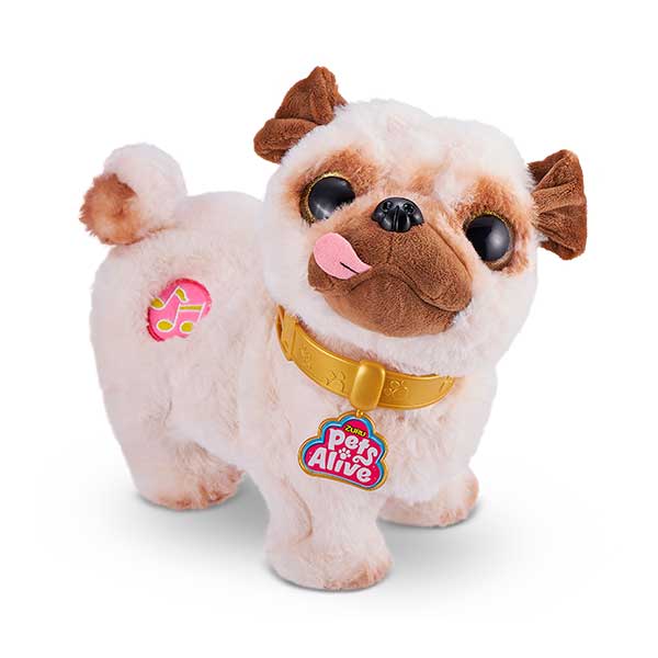 Figura pug cachorro Pets Alive