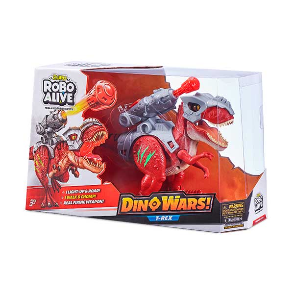 Figura dinosaurio T-rex Robo Alive